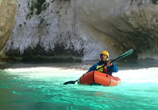 Kayak packraft