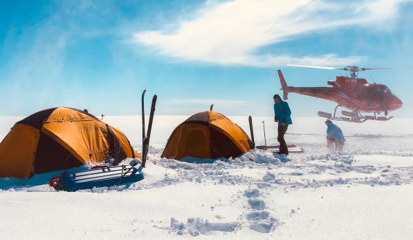 Traversée du Groenland d'ouest en est en ski-pulka